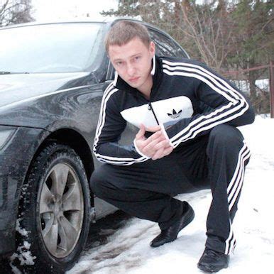 why are slavs wearing adidas.